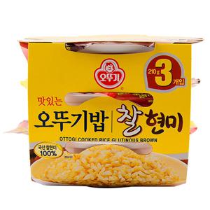 오뚜기맛있는 찰현미밥3입