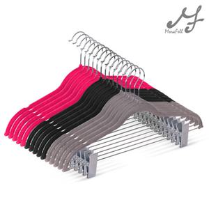 고리회전형 MF 논슬립 멀티 집게 바지걸이 옷걸이 겸용 - 20P