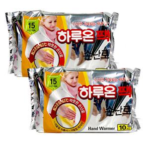 하루온 손난로 핫팩 20매 하루온팩 찜질팩