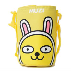 카카오프렌즈 페이스 물통 주머니 무지 어린이 물병