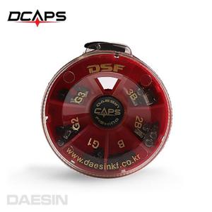 [캡스]원터치 고무봉돌세트 수중찌 좁쌀봉돌 찌낚시채비