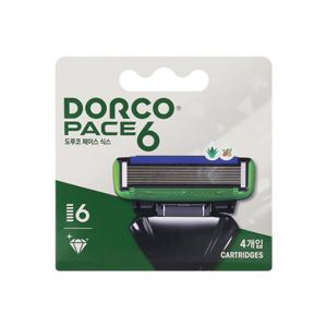 도루코 페이스6 면도날 4개입