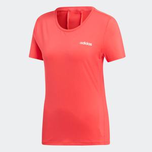 아디다스 여성 디자인2무브 트레이닝 티셔츠 핫핑크