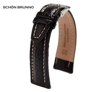 쉔부르노 20mm 기어S2 호환 송아지가죽 시계밴드 SB-2608-1 시계