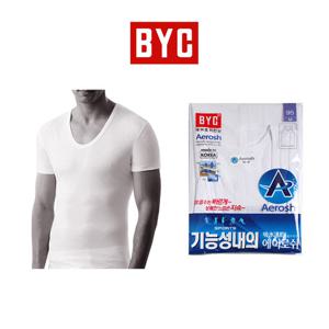 BYC 에어로쉬 반팔런닝 1매 남성용