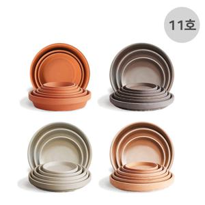 마이플랜트 테라코타 빈티지 독일 토분 받침대 11호 화분받침대