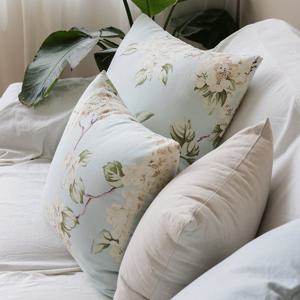 포홈 린넨 하이드레인저 사각 쿠션커버 40x40