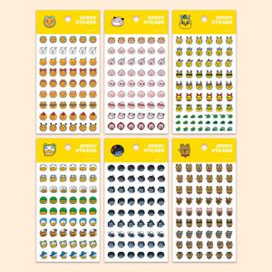 카카오프렌즈 페이스 에폭시스티커