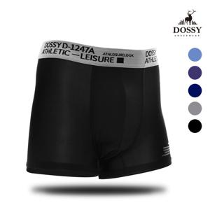 DOSSY 남성 기능성 스판 5매 드로즈/사각팬티