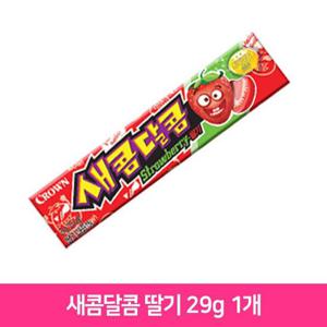 NCM 크라운 새콤달콤 딸기 29g 1개 사무실 간식