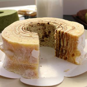 [하루노유키]고베 바움쿠헨 행운의 케익 피레네 플레인