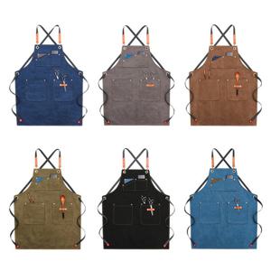 청년리빙 카페 바리스타 캔버스 앞치마