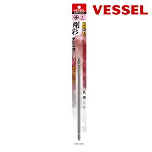 베셀 양두 고사이 다이하드강 십자 양날 비트 +2 X200mm (1입)