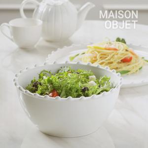 [로얄베일] 구뜨 화이트 샐러드 믹싱볼