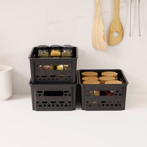 라탄 브리즈 바스켓 (소) 3개