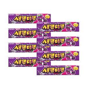 NCM 새콤달콤 포도 29g 8개 아이들 카라맬 캬라멜 간식