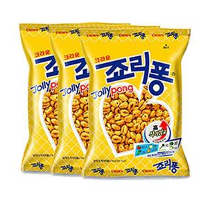 NCM 죠리퐁 74g 3개 봉지 과자 맛있는 바삭한 안주 스낵