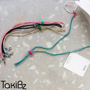 [타키비즈] 컬러믹스 스트랩조절 마스크목걸이(국내생산)