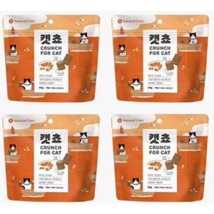 네츄럴코어 캣쵸 새우60gX4개묶음 고양이간식