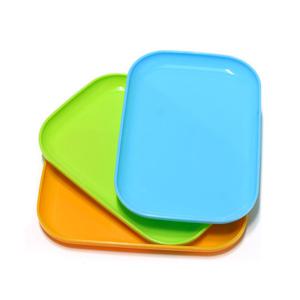 [비투비월드]3p 파스텔 직사각쟁반 1호/식기점판매용 식당납품