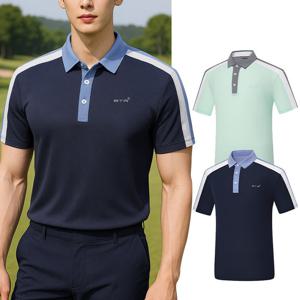 비티알 BTR 남성 골프웨어 여름 반팔 카라 티셔츠