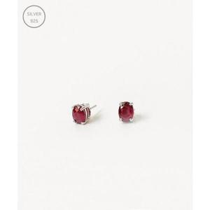[제이블링] 7월 탄생석심플 루비 5mm 귀걸이