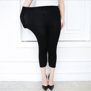 빅사이즈 모달 7부레깅스 여성의류 임부복쫄바지 6615