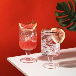 아트박스/아름다운공간 머메이드 골드 크리스탈 유리잔(2style)