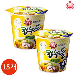 오뚜기 컵누들 우동맛 38.1g x 15개