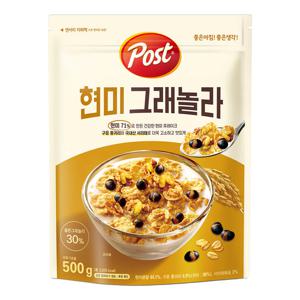 포스트 그래놀라 현미 500g