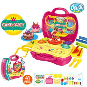 하늘썬별 케잌앤파티 41p 도우 점토 플레이 세트 bowato8729