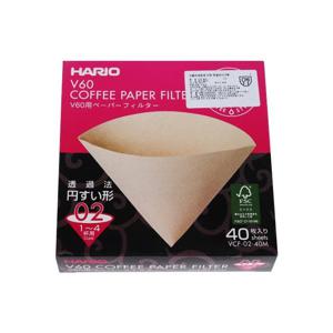 하리오 V형 커피여과지 1~2인용 40매/커피필터/핸드드립커