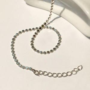 [제이블링] 납작 은발찌