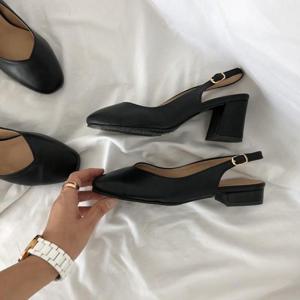 [블랑드메리] 핫딜/ 포니 슬링백 2센치플랫/ 7센치미