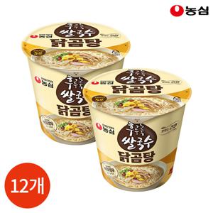 농심 닭곰탕 쌀국수 73g x 12개