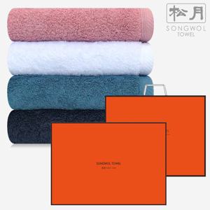 송월타월 40수 180g 데이지 (4매입 수건선물세트)