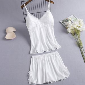 빅사이즈 여성 슬립나시 속바지세트 잠옷 캐미솔 3591