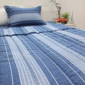 이솔홈 모던시크 블루 먼지없는 싱글세트 기숙사 차렵이불세트