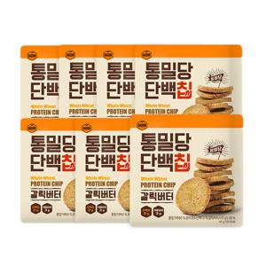 [다신샵] 통밀당 단백칩 갈릭버터 7봉