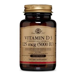 [솔가] 비타민D3 5000IU 100소프트젤