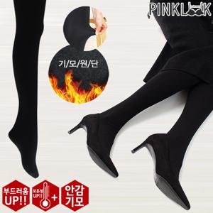 [핑크룩] 겨울철 필수템  고퀄리티 여성 기모 유발 레깅스/블랙
