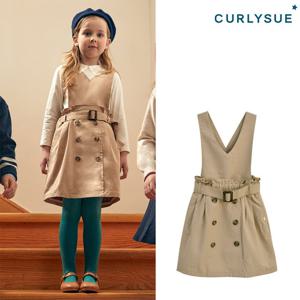 [컬리수] 트렌치 서스펜더원피스 CPF1GAOP01