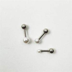 진주(pearls) 소중대 기본 진주 피어싱