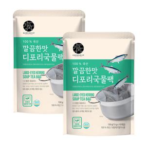 강고집 깔끔한맛 디포리국물팩 13g x 10팩 x 2봉