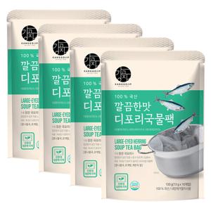강고집 깔끔한맛 디포리국물팩 13g x 10팩 x 4봉