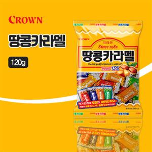 [크라운] 땅콩카라멜(120g)