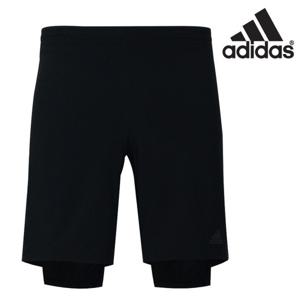 아디다스 남성 수퍼노바 듀얼 투인원 반바지-BQ7245