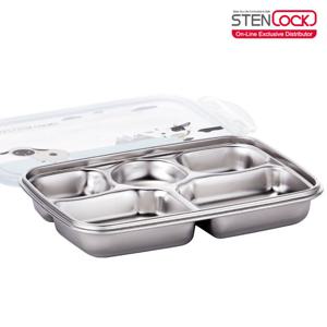 스텐락 알프스팜프랜즈 배식반 1호 어린이집식판 가방증정