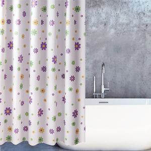 고급 샤워커튼/욕실커튼_플라워