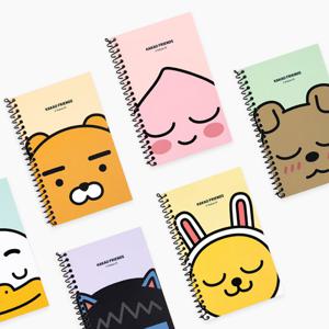 카카오프렌즈 원링 좌철 수첩 800